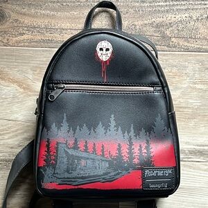 NWOT Friday the 13th Loungefly Mini Backpack Bag